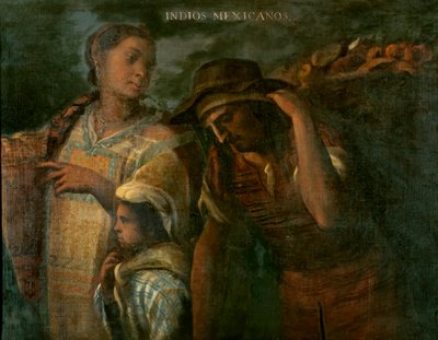 Mexican Indians, c.1715 by Juan Rodríguez Juárez